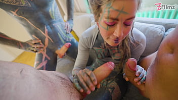 Filthy Tattooed Whore Anuskatzz Takes Brutal Double Anal Gangbang, Ends With Massive Facial And Atm, Dap, Dp