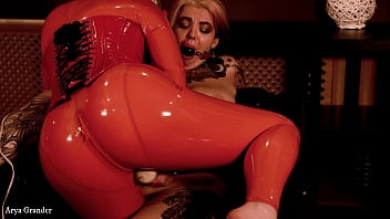 Latex-clad Lesbian Dommes Command Their Submissive Slut In A Wet Pussy Masturbation Training Session – Arya Grander And Dredda Dark Unleash Forbidden Desires