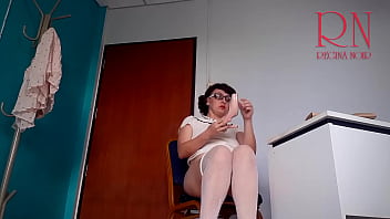 Secretary’s Forbidden Desk: Hidden Cam Captures Her Skirt Lifted, No Panties, Naked Office Milf Spy Footage