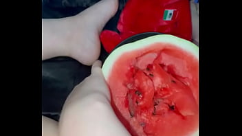 Juicy Watermelon Fucking Makes Her Cum Hard – Full-length Arab Porn With Kinky Saudi Amateur Girl – Extreme Food Fetish Action – Fruit Stuffed In Teen’s Tight Pussy – Filmed In Los Angeles, Usa