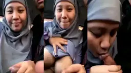 Istri Berhijab Selingkuh Dengan Tetangga, Jilboobs Menggoda Dan Mulut Penuh Nafsu