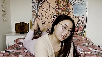 Naughty Chinese Babe Gets Wet And Wild Filming Her Solo Pleasure Session