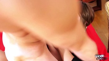 Redheaded Russian Whore Gets Pounded Doggystyle By A Young Stud
