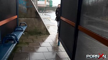 Barely Legal Slut Pisses And Strips Naked In Public