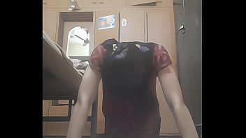 Sweaty Desi Creampie Queen’s Boob-bouncing Workout
