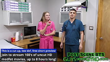 Tyler Lynn’s Naughty Nurse Exam For Doctor Canada