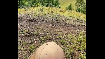 Hiking Trail Whore: Bending Over My Fat Ass For A Public Fucking