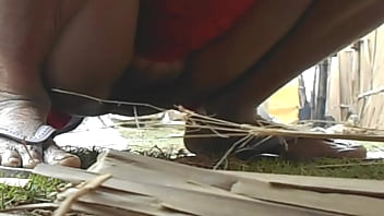Sultry Desi Goddess Drenches In Golden Stream