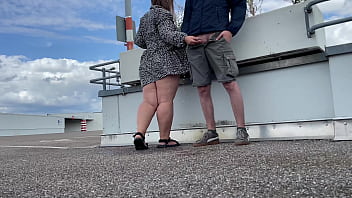 Mature Vixen Spreads Her Legs Wide And Arches Her Back To Piss In The Parking Lot