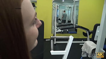 Cuckold For Cash Lets Hunter Pound His Girlfriend In The Deserted Gym