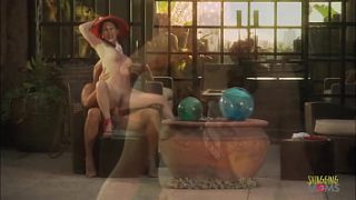 Glistening Brunette Spreads Her Soaked Cunt For A Lucky Fan By The Shimmering Poolside