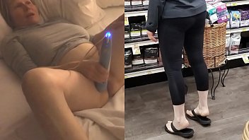 Horny Mature Masturbator Fills Her Cart At The Grocery Store