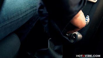 Latin Lover’s Car Gets Soaked By Her Juicy Squirts