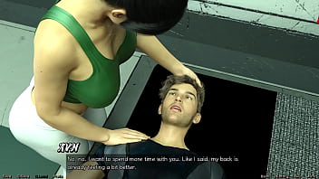 Busted In The Black: A Big-titted Milf’s Zero-gravity Yoga Session