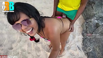 Baiano Bull: Horny Wife’s Beachside Threesome With A Well-endowed Black Stud – Amateur Cuckold Films His Slutty Spouse Taking Bbc On Salvador’s Streets And Shores