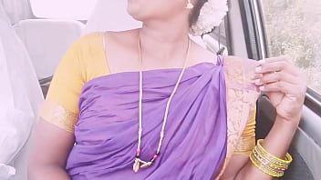 Desi Servant’s Car Fuck With Filthy Telugu Whispers
