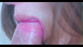 Intimate Mouth Action And A Massive Cumshot – Extreme Close Up