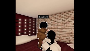 Snow Bunny Gets Stuffed By A Bbc In Roblox