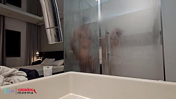 Husband’s Cuckold Fantasy: Watching His Wife Shower With A Bbc Stud