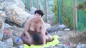 Korin Discovers Cruising: A Busty Brunette Milf Gets Pounded Hard On The Sandy Shore!