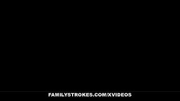 Stepbrother’s Throbbing Cock Demands A Deep Throat From His Eager Stepsister