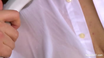 Asian Beauty Delivers A Wet, Messy Blowjob