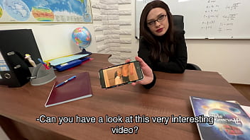 Caught In The Act: My Teacher Discovered My Steamy Video