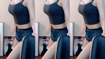 Chinese Girl Dances Seductively, Begging For A Hard Pounding