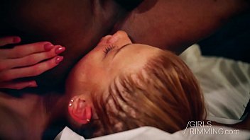 Eagerly Licking Her First Bbc: A Girl’s Debut Rimjob Experience