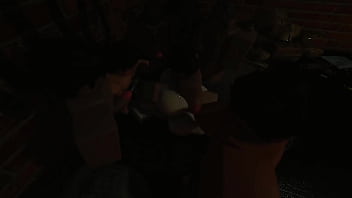 Alleyway Gangbang With A Roblox Babe