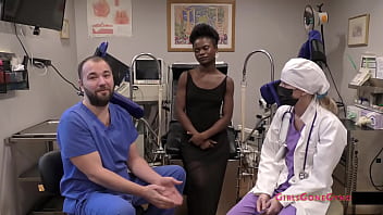 Rina Arem’s First Gynecological Exam: A Shocked Neighbor Doctor’s Hidden Camera Encounter On Girlsgonegyno