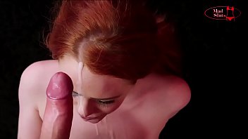 Fiery Ginger Sarrah’s Intimate Encounter: Blowjob Session 1154