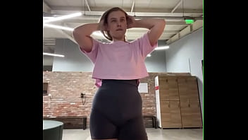 My Trainer’s Pounding Me Hard In The Gym
