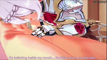 Noelle’s Deep Throat Fantasy: A Genshin Impact Pov Blowjob Experience
