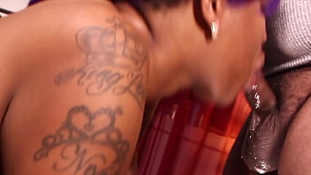 Ghetto Thick Goddess Devours Tiny Cock