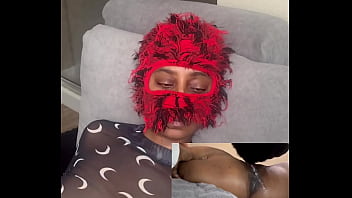 Ebony Bites Back: A Gushing, No-moan Feast On Soaked Pussy