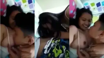 Goyang Payudara Pacar Yang Menggoda