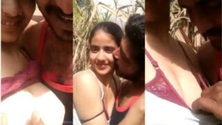 Pria Nikmati Pacar Punjabi Telanjang Di Ladang Dalam Video Seks Desi