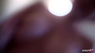 Curvy Asian Teen In Uniform Takes A Creamy Filling Before A Sudsy Shower