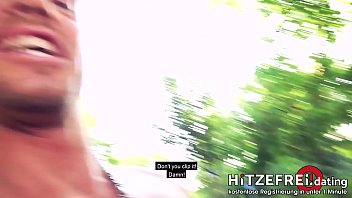 German Jenny Gets Wild Outdoors As Cars Pass By – Part 1