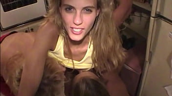 Amateur Blonde Hotwife Takes On A Gangbang Orgy, Drenched In Cum And Massive Facials