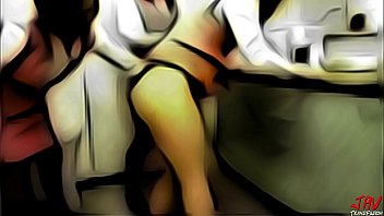Animated: Two Sizzling Jav Lesbian Babes Dominate Their Coworker With Rough Anal Action