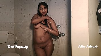 Punjabi Bombshell Alia Advani’s Steamy Shower Session