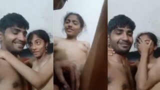 Gadis Tamil Merasakan Sensasi Pertama Kali Dengan Pacarnya Dalam Video Panas