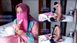 Menggairahkan Keponakan Berhijab Pink Yang Bergairah