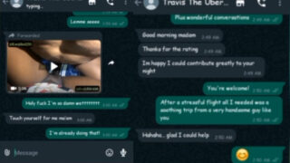 Obrolan Seks Whatsapp Dengan Supir Uber Yang Bikin Bergairah