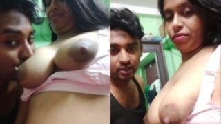 Pria Nakal Menggigit Payudara Besar Berisi Susu Dalam Video Seks India