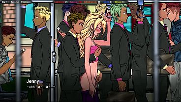 A Mysterious Commuter Shows Her The Art Of Climaxing In A Crowded Subway Car.