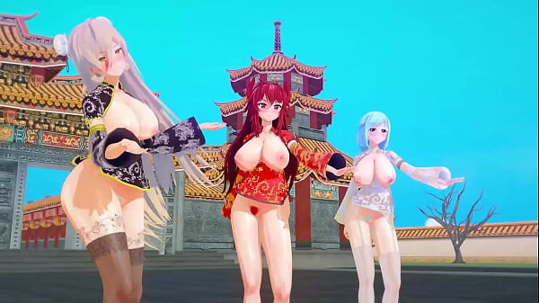 Sizzling Mmd V-tuber Chinese New Year Seduction 【kkvmd】 (by 熊野ひろ)