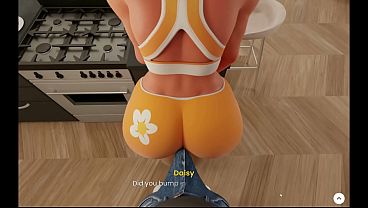 Trapped In The Kitchen With A Rock-hard Cock And My Ravenous Stepmom